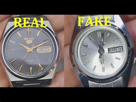 how to know fake seiko watch|genuine seiko watch verification.